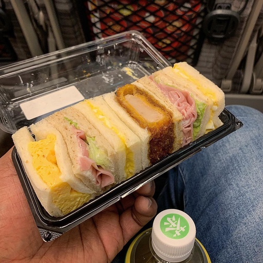 Meat Sandwiches Bento