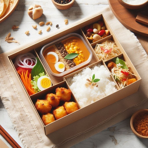Indian Bento Box Meal